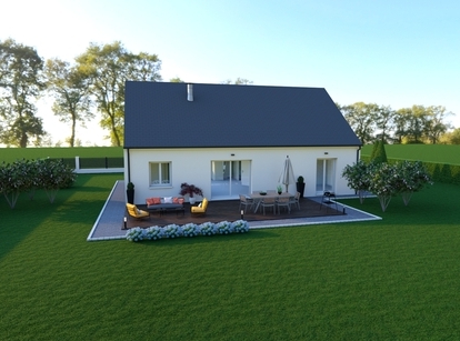 Constructeur maison à Saint Martin d'Auxigny (18110)